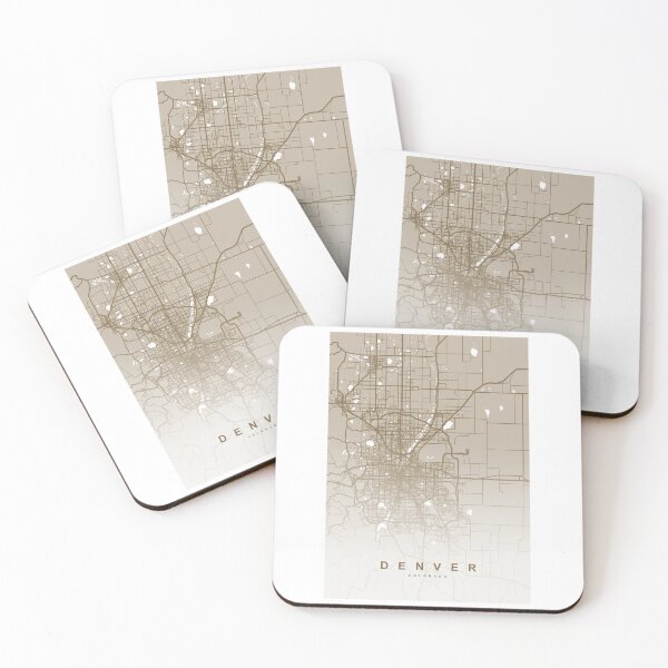 Item preview, Denver Map Art designed and sold by artymaps.