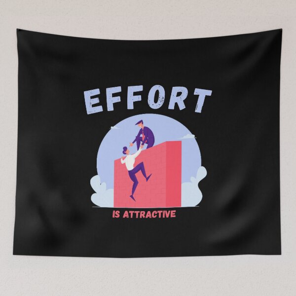 Item preview, Effort Is Attractive Meme designed and sold by lordyswiss.