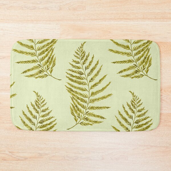 Item preview, Green watercolor fern pattern designed and sold by helga-wigandt.