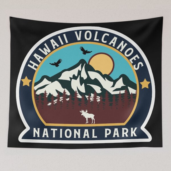 Item preview, Hawaii Volcanoes National Park-Vintage designed and sold by Road-tees.