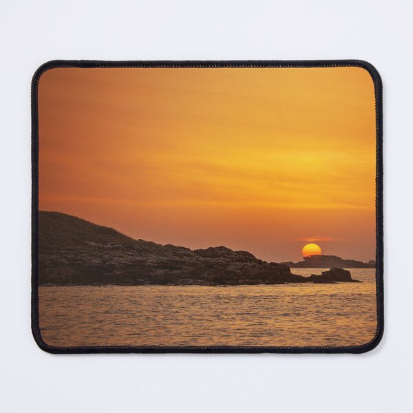 Item preview, brittany orange sunset designed and sold by Nebulae-Art.