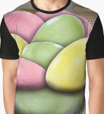 Easter Egg Challah Bread Graphic T-Shirt