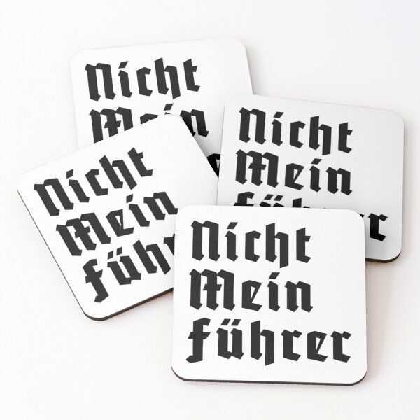 Item preview, Nicht Mein Fuhrer - Not My President designed and sold by MisakiAkita.