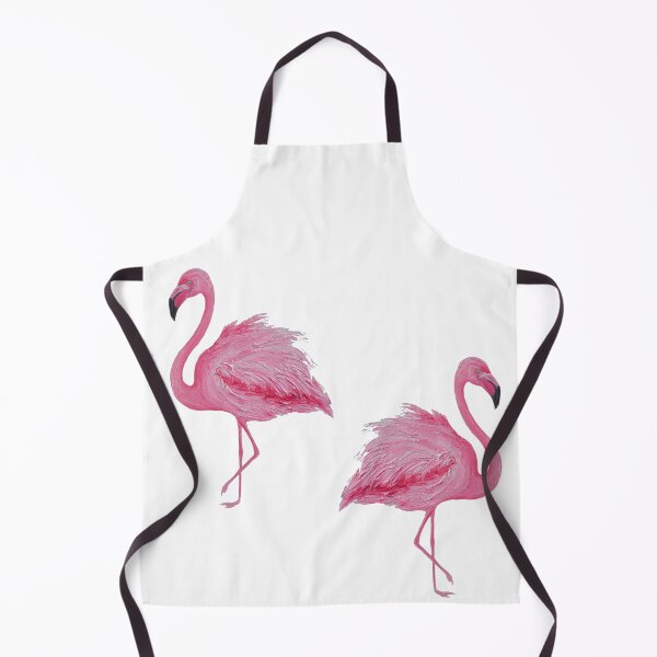 Item preview, Pair of Pink Flamingos designed and sold by MatsonArtDesign.