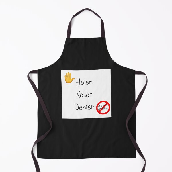 Item preview, Hellen Keller Denier Design Sticker designed and sold by Shimp36tea.