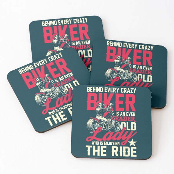 Item preview, Crazier biker lady   designed and sold by Matt5Judah.