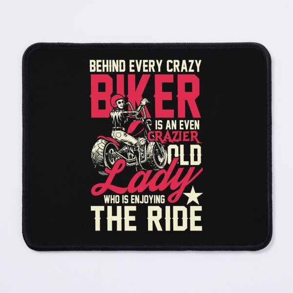 Item preview, Crazier biker lady   designed and sold by Matt5Judah.