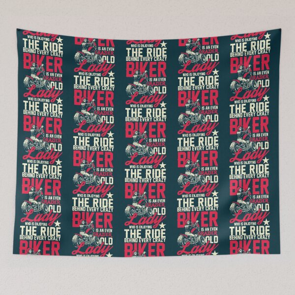 Item preview, Crazier biker lady   designed and sold by Matt5Judah.
