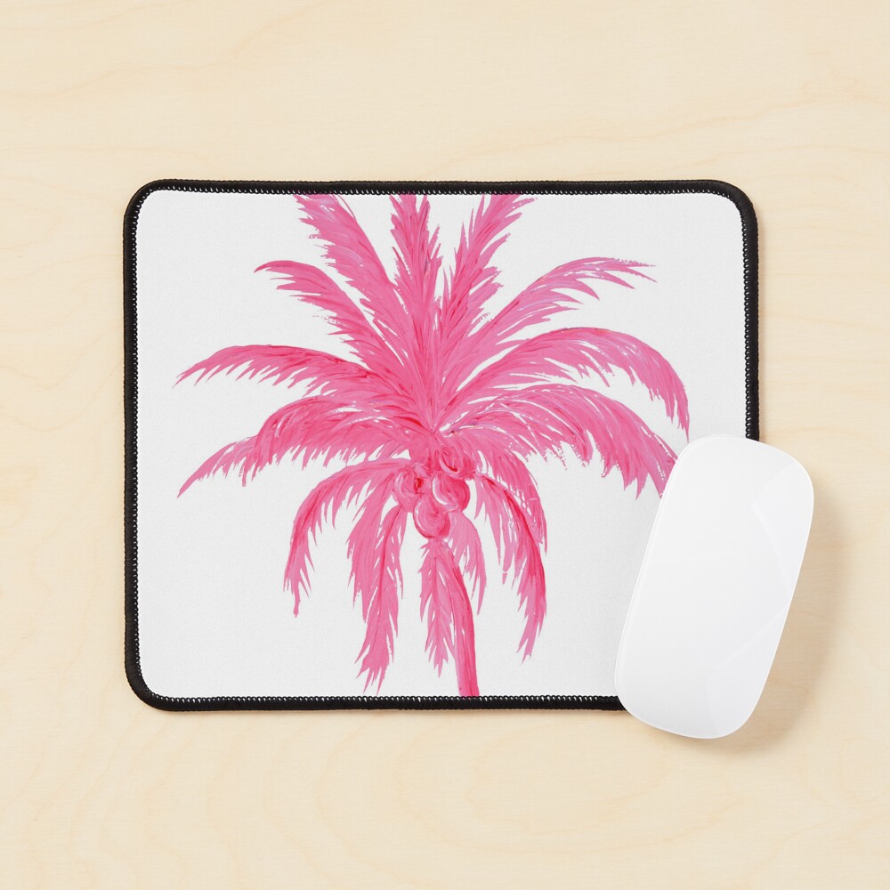 Cute pink palm trees