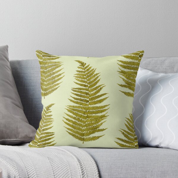 Item preview, Green watercolor fern pattern designed and sold by helga-wigandt.
