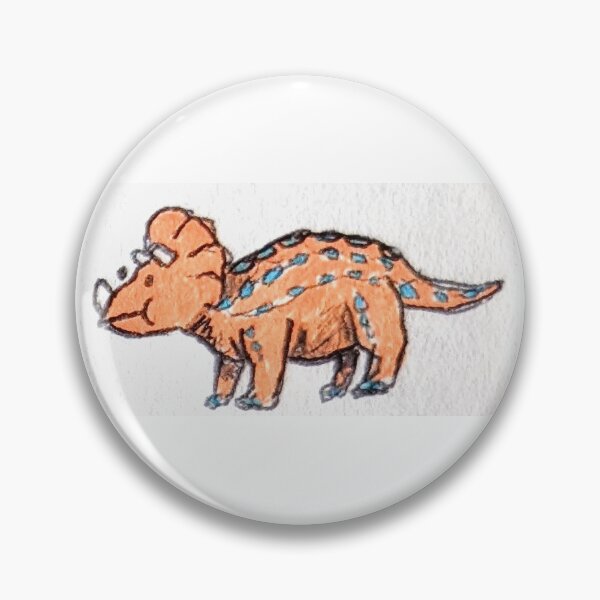 Item preview, Anxious Triceratops  designed and sold by arfff.