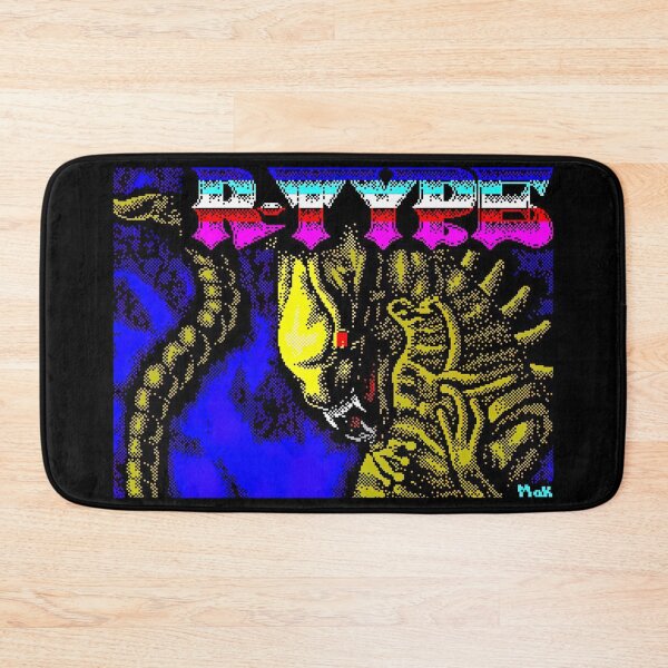 Item preview, R-Type R Type 1980s Vintage 8 Bit Pixel Poster Video Computer Game Cover Art designed and sold by Maljonic.