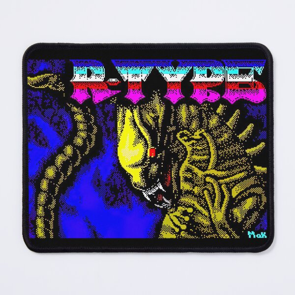 Item preview, R-Type R Type 1980s Vintage 8 Bit Pixel Poster Video Computer Game Cover Art designed and sold by Maljonic.