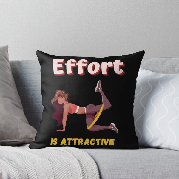 Item preview, Effort Is Attractive Women Fitness Design designed and sold by lordyswiss.