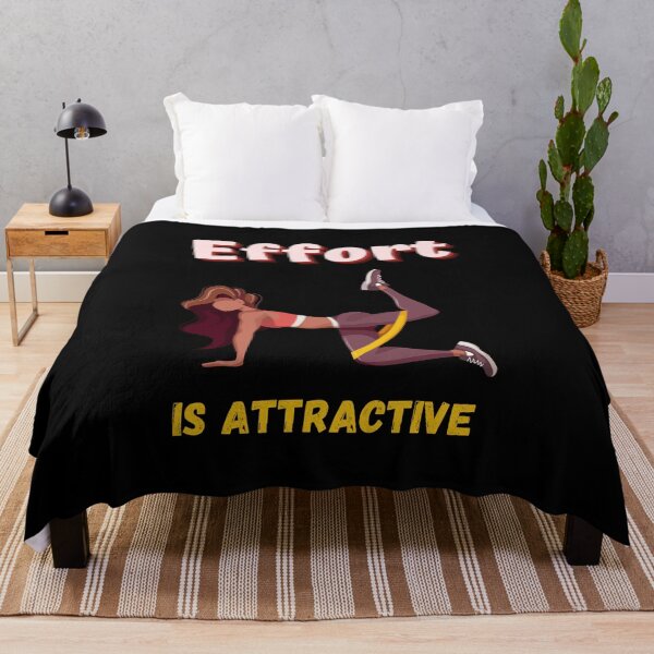 Item preview, Effort Is Attractive Women Fitness Design designed and sold by lordyswiss.