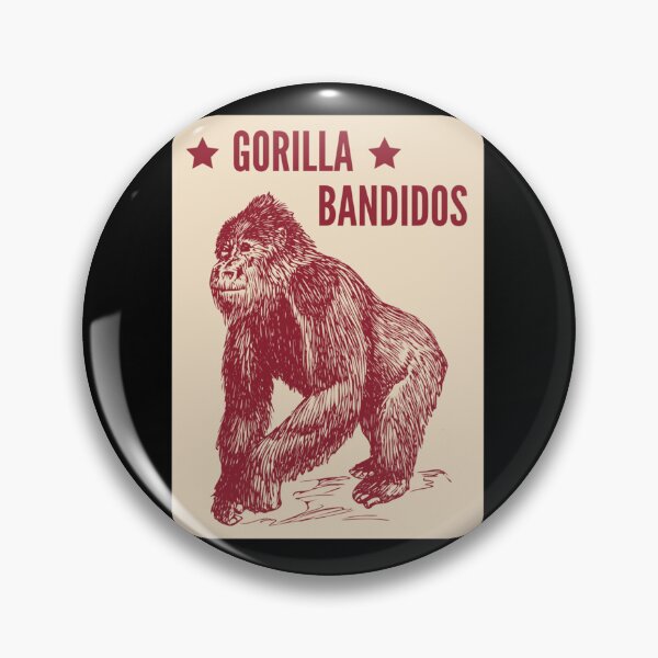 Item preview, Gorilla Bandidos Vintage - Cool Great Ape   designed and sold by Matt5Judah.