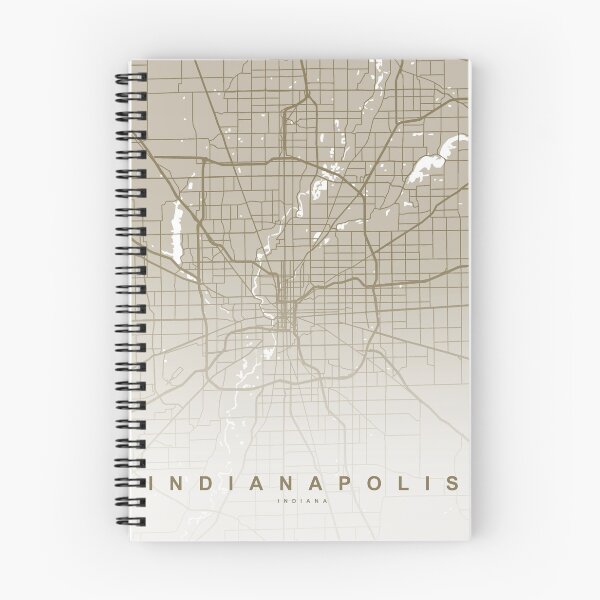 Item preview, Indianapolis Map Art designed and sold by artymaps.