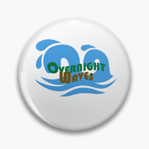 Item preview, Overnight Waves designed and sold by Glorious-Goods.