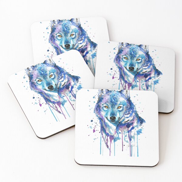 Item preview, blue wolf designed and sold by followurpassion.
