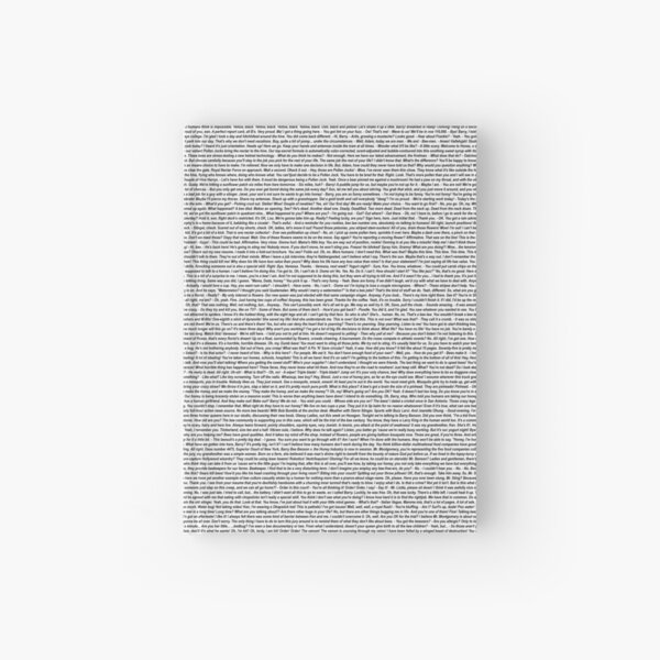 The Entire Bee Movie Script Hardcover Journal