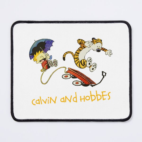 Item preview, Calvin and Hobbes Graphic American Comic Gift Fan designed and sold by VegaMacias.