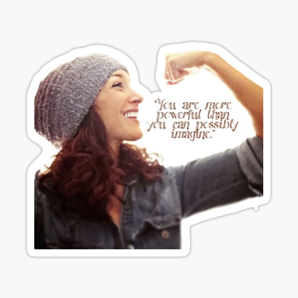 Item preview, You are powerful - Jennifer Beal's Quote designed and sold by SpookyStar29.