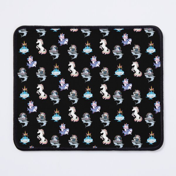 Item preview, Unicorn Riding Shark Sticker Packs - unicorn shark Sticker Packs designed and sold by HStudioPrints.