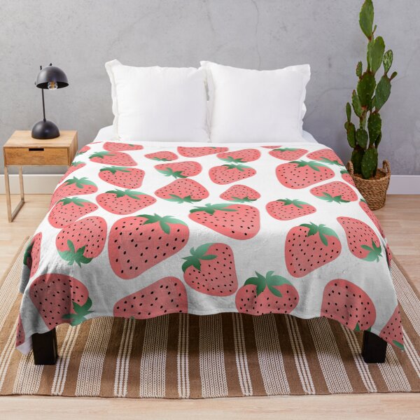 Item preview, Ornamental  Patterned Red Strawberry  on the White Background  designed and sold by IraNiva.