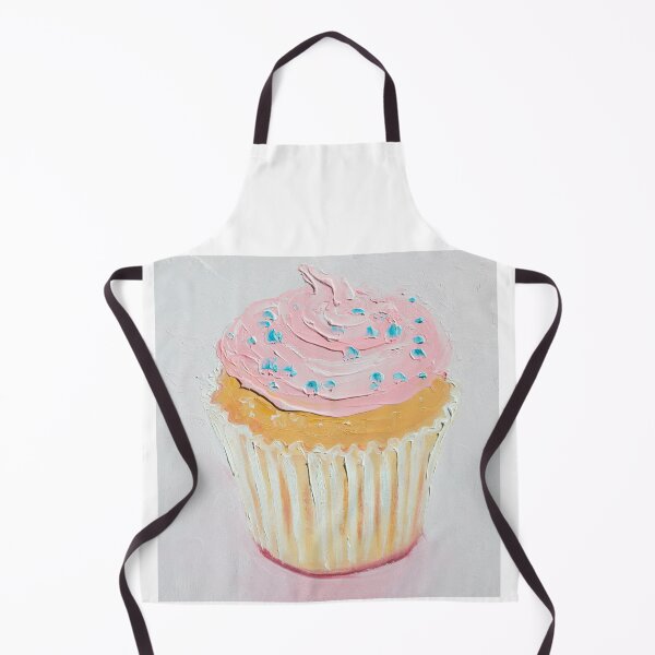 Item preview, Vanilla Cupcake with strawberry frosting designed and sold by MatsonArtDesign.