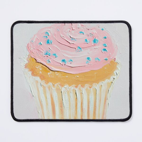 Item preview, Vanilla Cupcake with strawberry frosting designed and sold by MatsonArtDesign.