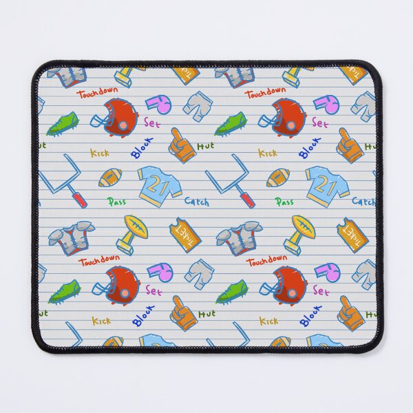 Item preview, American Football Doodle Kids Pattern designed and sold by S Cube Design.