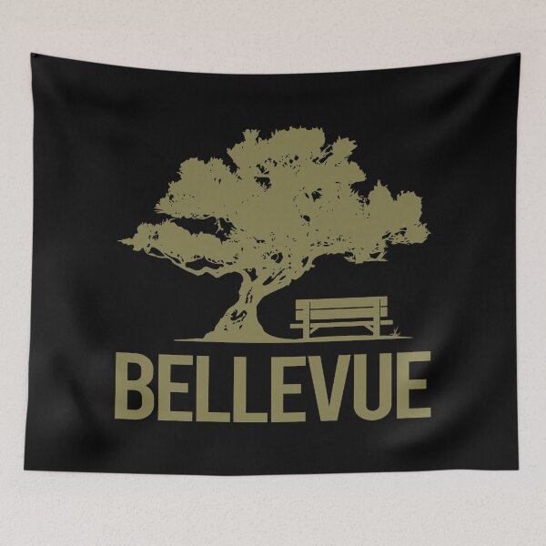 Item preview, Bench And Tree Bellevue designed and sold by nguyentanshop.