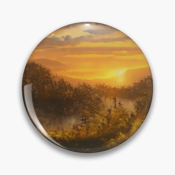Item preview, Sunset over the river bend designed and sold by Zanimations.