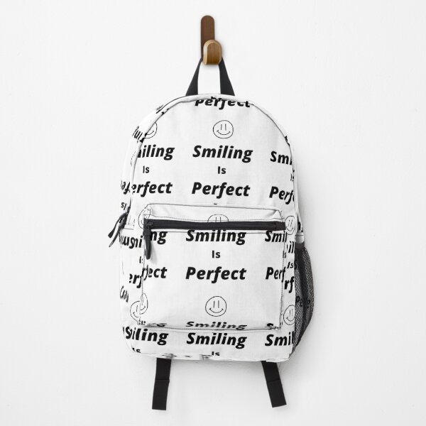 Item preview, Smiling is perfect, joyful, beautiful, positive, universal, and key to life quote designed and sold by Isheshop.