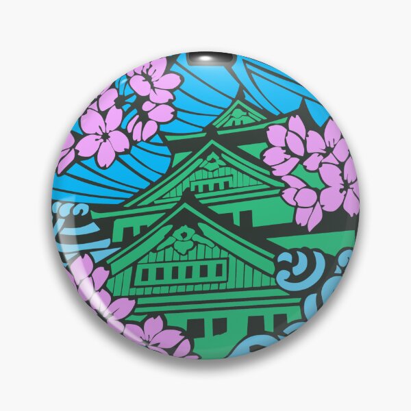 Item preview, Osaka Castle Drain Cover Col Vers - Japan designed and sold by NuthatchDesigns.