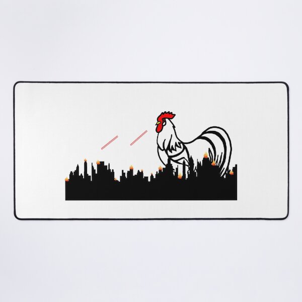Item preview, Monster Laser Beam Shooting Killer Rooster designed and sold by imphavok.
