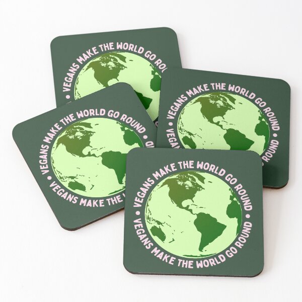 Item preview,  Vegans Make the World Go Round designed and sold by Thatgirlemu.