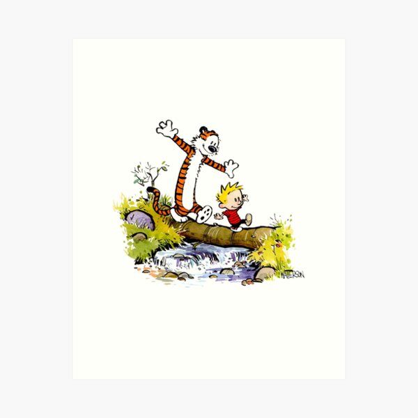 Artikel-Vorschau von Calvin und Hobbes Retro-Klassiker, designt und verkauft von VegaMacias.