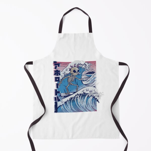 Item preview, Surfing Overnight Waves Japan Skeleton Beach Japanese designed and sold by Gori11aTees.