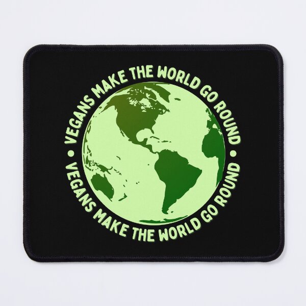 Item preview, Vegans Make the World Go Round designed and sold by Thatgirlemu.
