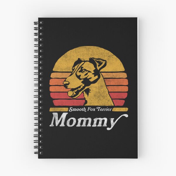 Item preview, Retro Vintage Smooth Fox Terrier Mommy designed and sold by More Cute Dogs.