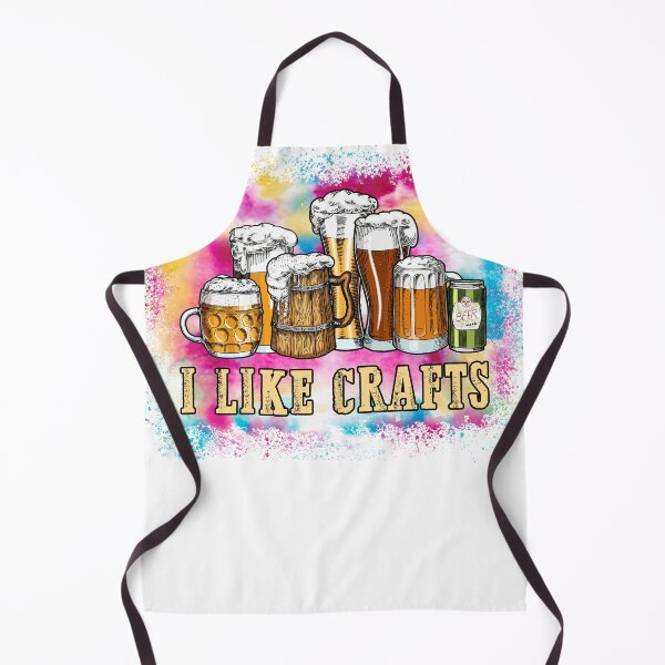 Item preview, I Like Crafts Beer Funny Vintage Tie Dye designed and sold by AshwinRaja67.