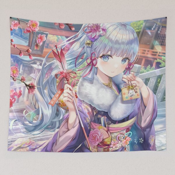 Item preview, Kamisato Ayaka Genshin Impact Artwork For Otaku designed and sold by Danieldarentr.