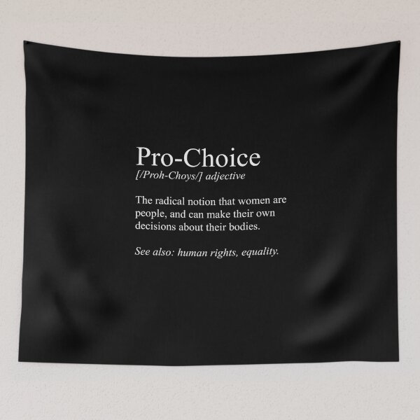 Item preview, Pro Choice Definition Feminism Feminist designed and sold by Superhero Gear.