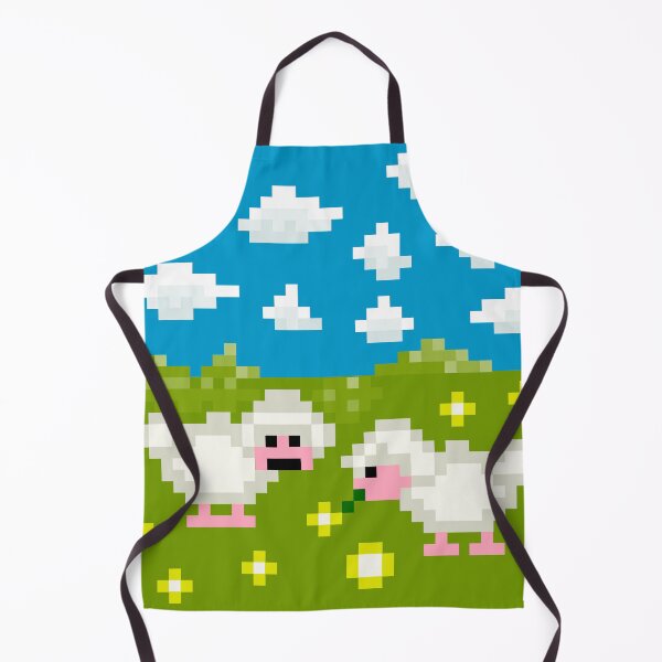Item preview, pixelated sheep designed and sold by Sonia Pascual Izquierdo.