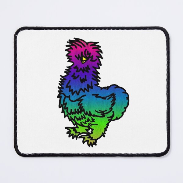 Item preview, Psychedelic Silkie Chicken designed and sold by imphavok.