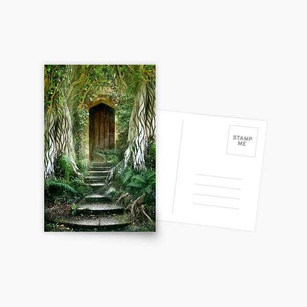 The Secret Door Postcard