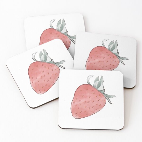 Item preview, Watercolor strawberry designed and sold by RNIArt.