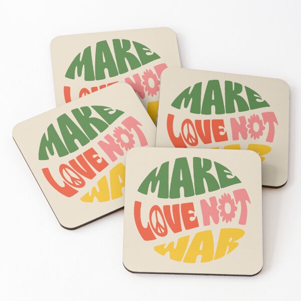 Item preview, MAKE LOVE NOT WAR designed and sold by asymmetrickid.