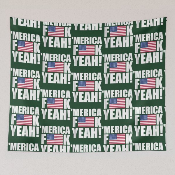 Item preview, america fuck yeah      designed and sold by OakleySaysHi.